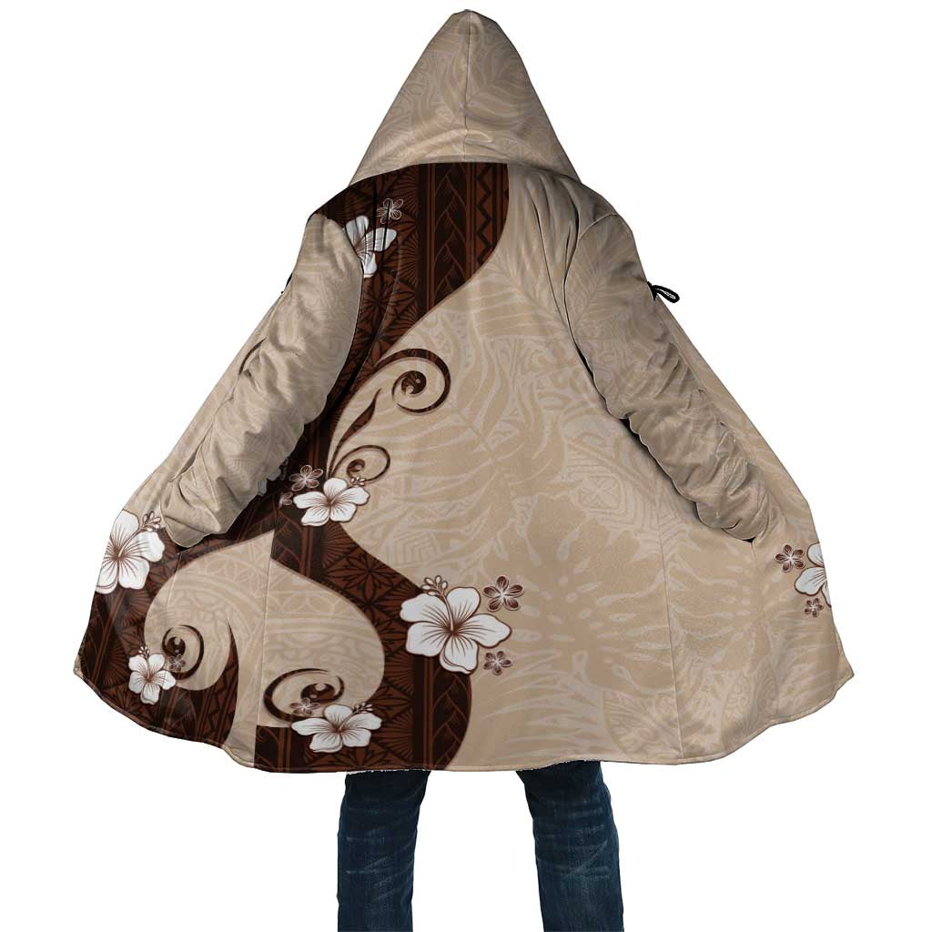Polynesia Hibiscus Cloak Cameo Curve Motif - Polynesian Pride
