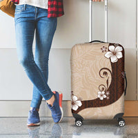 Polynesia Hibiscus Luggage Cover Cameo Curve Motif LT05 - Polynesian Pride