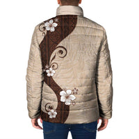Polynesia Hibiscus Padded Jacket Cameo Curve Motif LT05 - Polynesian Pride