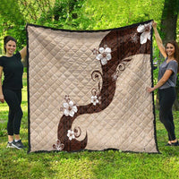Polynesia Hibiscus Quilt Cameo Curve Motif - Polynesian Pride