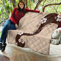 Polynesia Hibiscus Quilt Cameo Curve Motif - Polynesian Pride