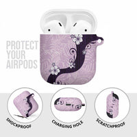 Polynesia Hibiscus AirPods Case Thistle Curve Motif LT05 - Polynesian Pride