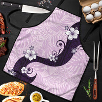 Polynesia Hibiscus Apron Thistle Curve Motif LT05 Purple - Polynesian Pride