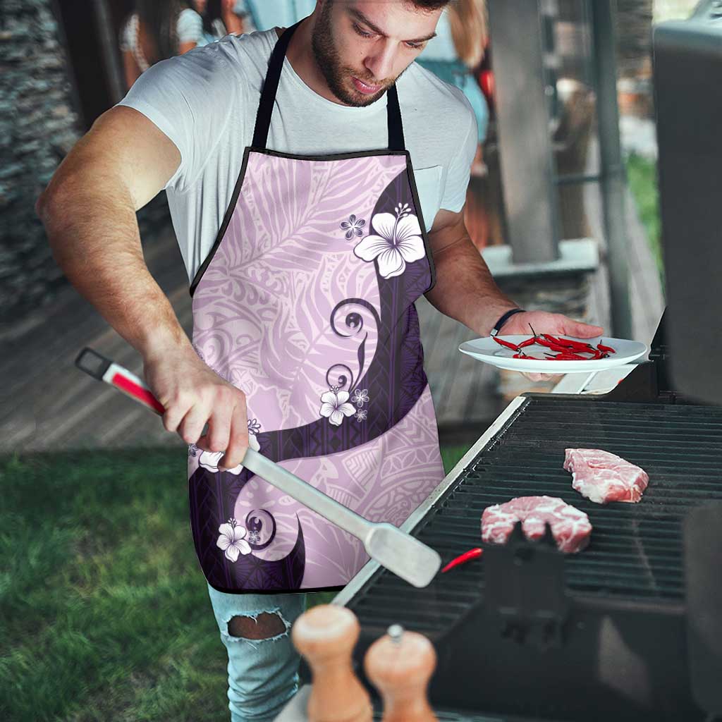Polynesia Hibiscus Apron Thistle Curve Motif LT05 - Polynesian Pride