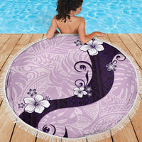 Polynesia Hibiscus Beach Blanket Thistle Curve Motif LT05 - Polynesian Pride