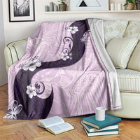 Polynesia Hibiscus Blanket Thistle Curve Motif - Polynesian Pride