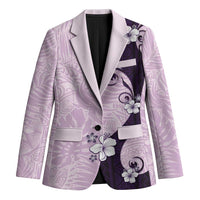 Polynesia Hibiscus Blazer Thistle Curve Motif - Polynesian Pride