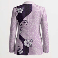 Polynesia Hibiscus Blazer Thistle Curve Motif - Polynesian Pride