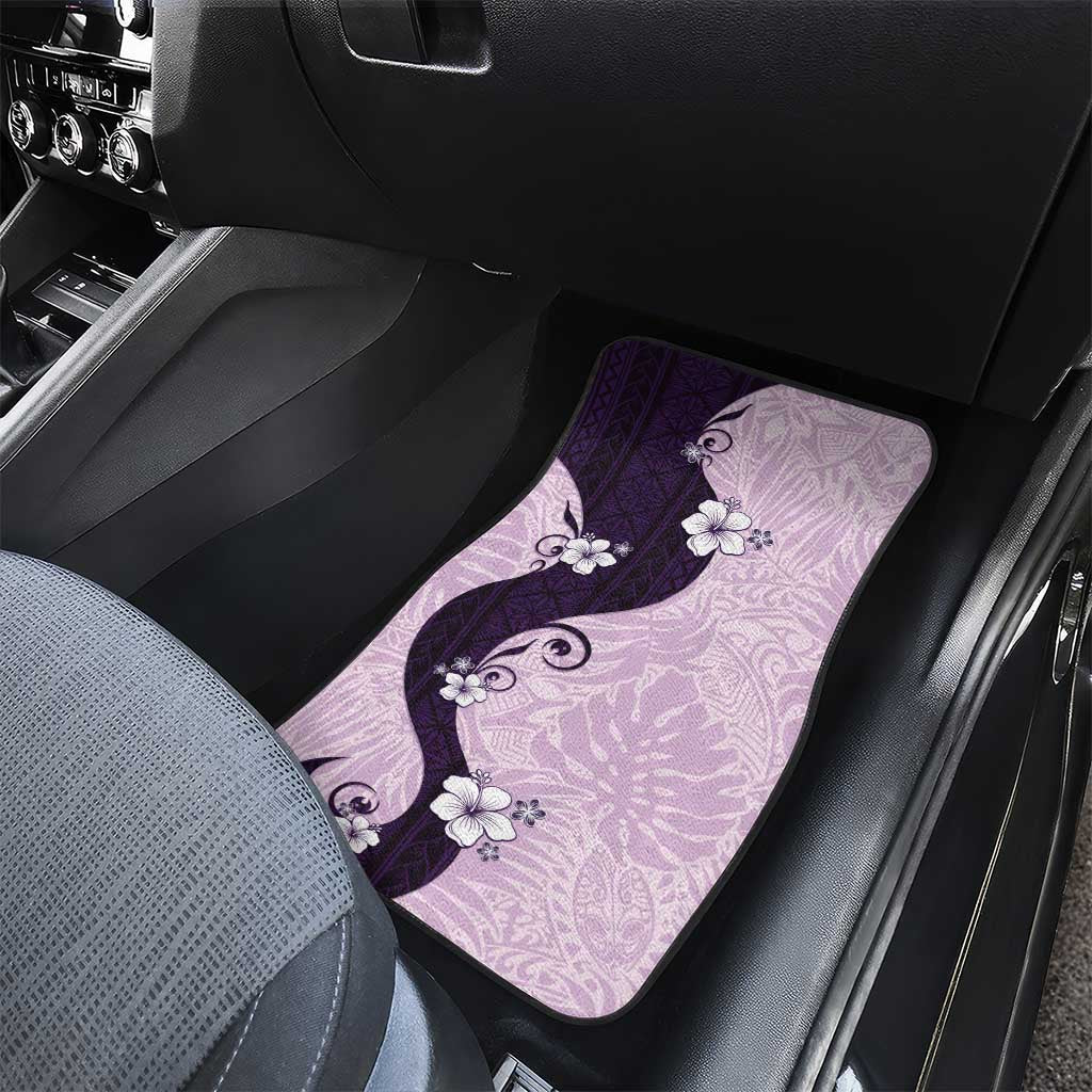 Polynesia Hibiscus Car Mats Thistle Curve Motif LT05 - Polynesian Pride