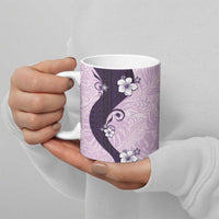 Polynesia Hibiscus Ceramic Mug Thistle Curve Motif LT05 - Polynesian Pride