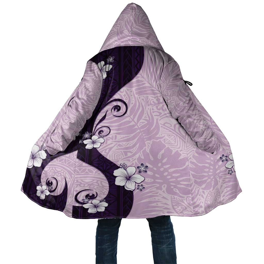 Polynesia Hibiscus Cloak Thistle Curve Motif - Polynesian Pride