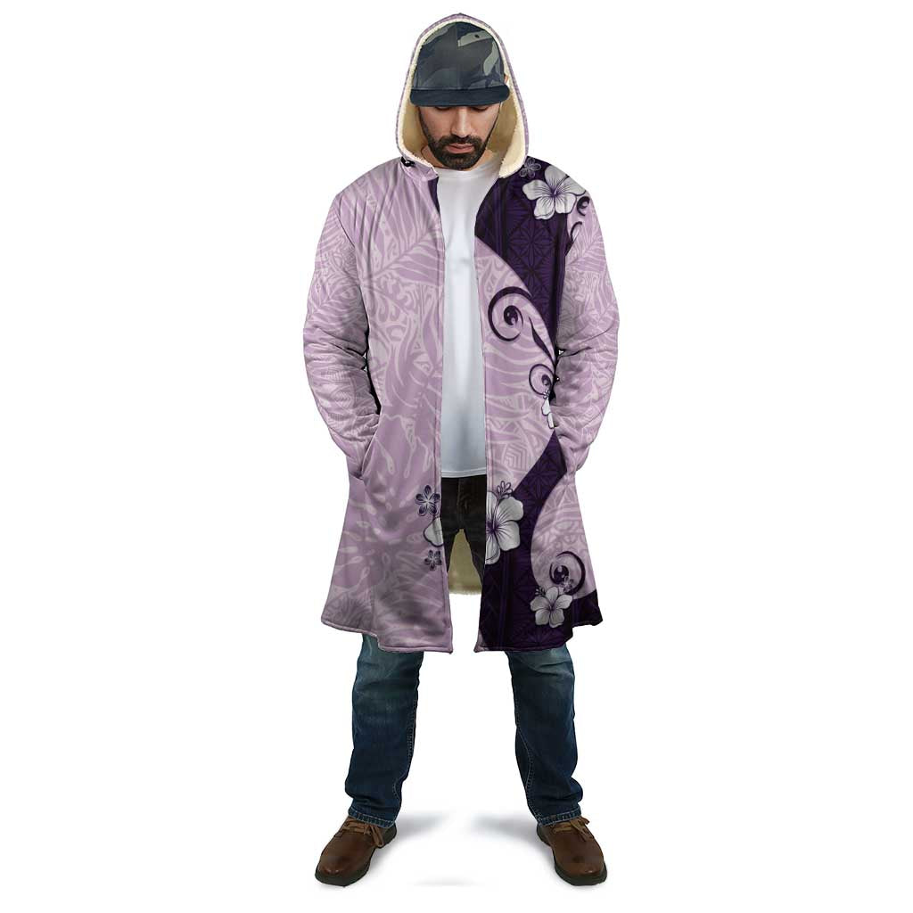 Polynesia Hibiscus Cloak Thistle Curve Motif - Polynesian Pride