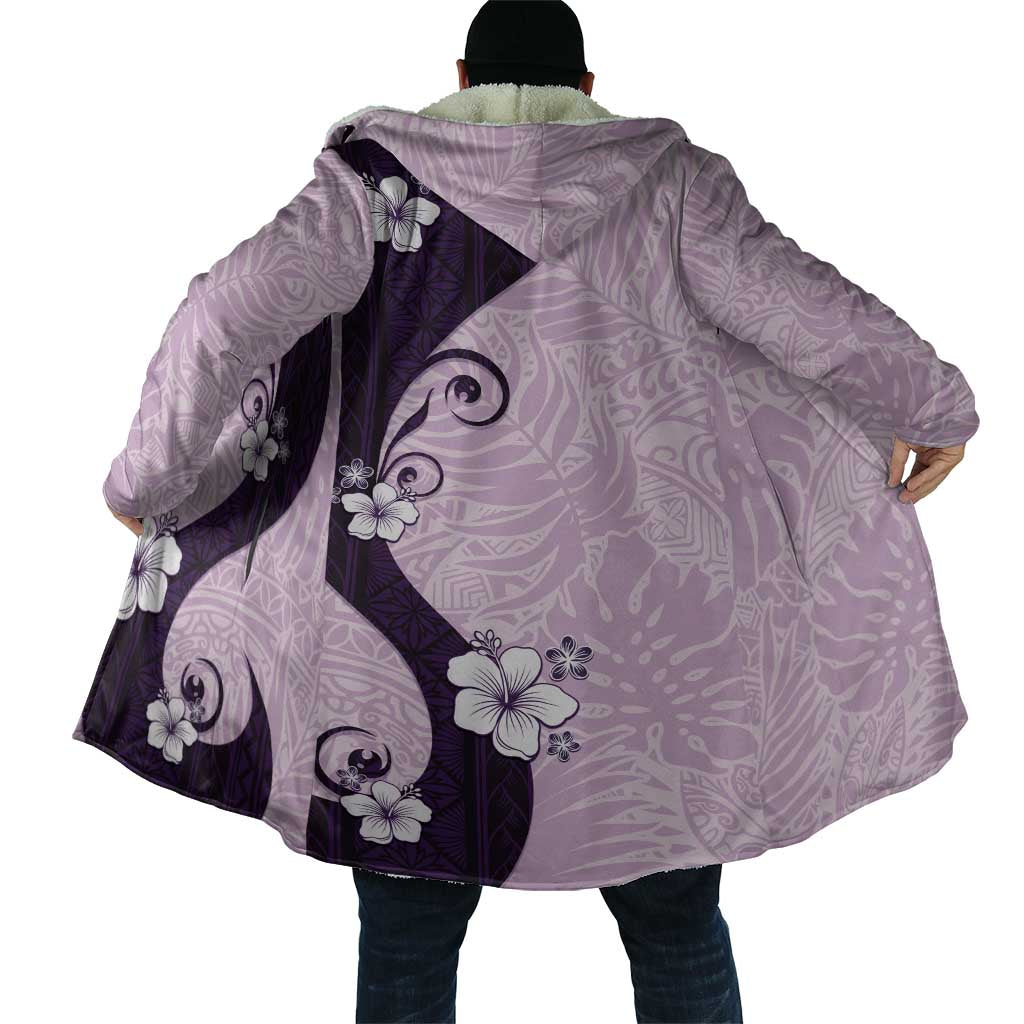 Polynesia Hibiscus Cloak Thistle Curve Motif - Polynesian Pride