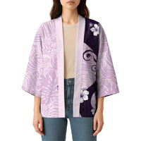 Polynesia Hibiscus Kimono Thistle Curve Motif - Polynesian Pride