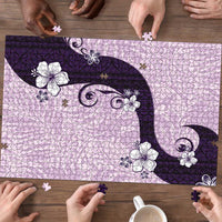 Polynesia Hibiscus Puzzle Thistle Curve Motif LT05 - Polynesian Pride