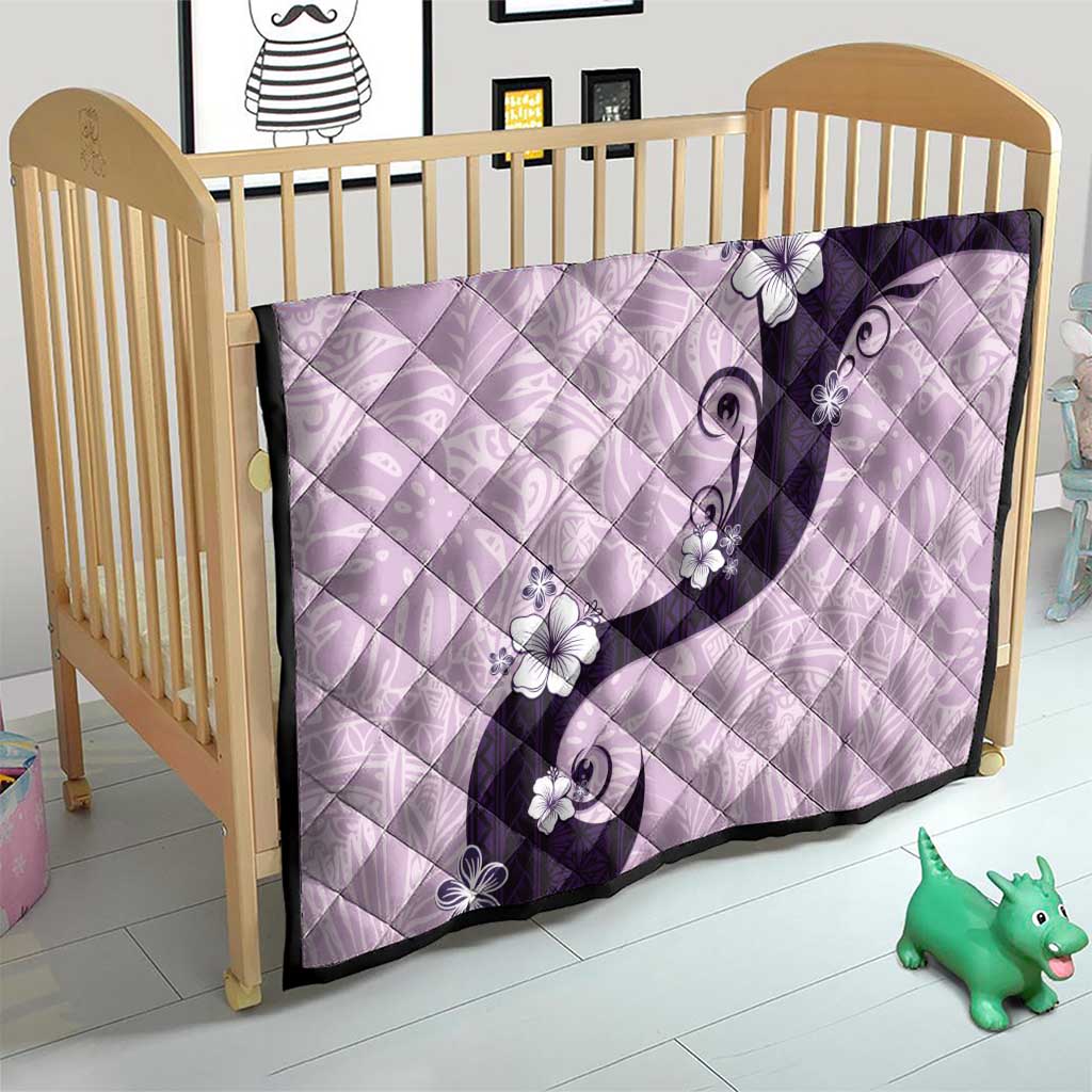 Polynesia Hibiscus Quilt Thistle Curve Motif - Polynesian Pride