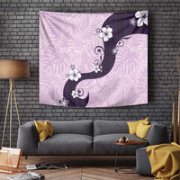 Polynesia Hibiscus Tapestry Thistle Curve Motif - Polynesian Pride