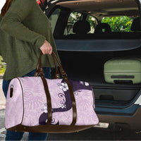 Polynesia Hibiscus Travel Bag Thistle Curve Motif - Polynesian Pride