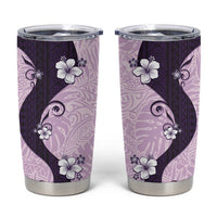 Polynesia Hibiscus Tumbler Cup Thistle Curve Motif - Polynesian Pride