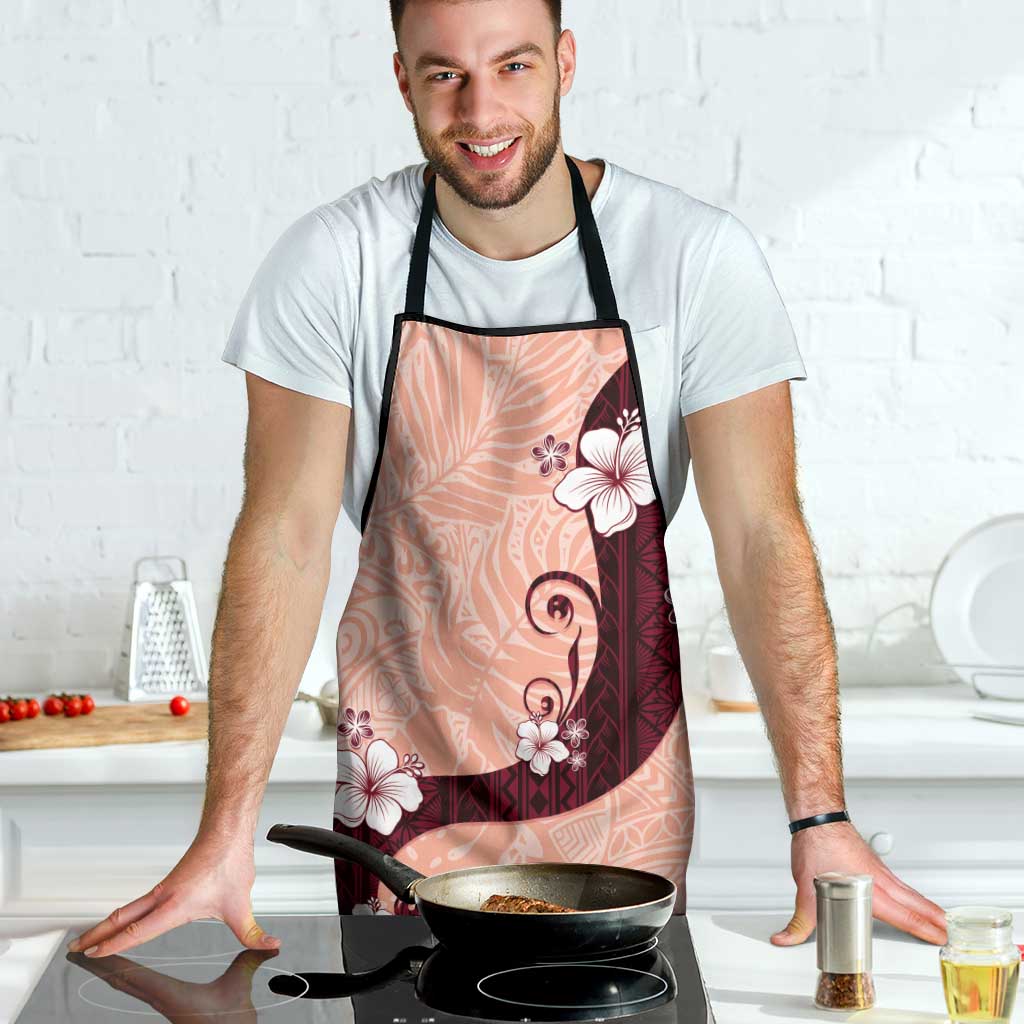 Polynesia Hibiscus Apron Rose Bud Curve Motif LT05 - Polynesian Pride