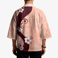 Polynesia Hibiscus Kimono Rose Bud Curve Motif - Polynesian Pride