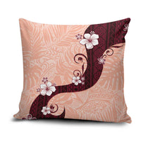 Polynesia Hibiscus Pillow Cover Rose Bud Curve Motif - Polynesian Pride