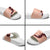 Polynesia Hibiscus Slide Sandals Rose Bud Curve Motif - Polynesian Pride