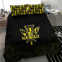 Aloha Hawaii Kahili Bedding Set Kanaka Maoli With Kakau Pattern LT05 - Polynesian Pride