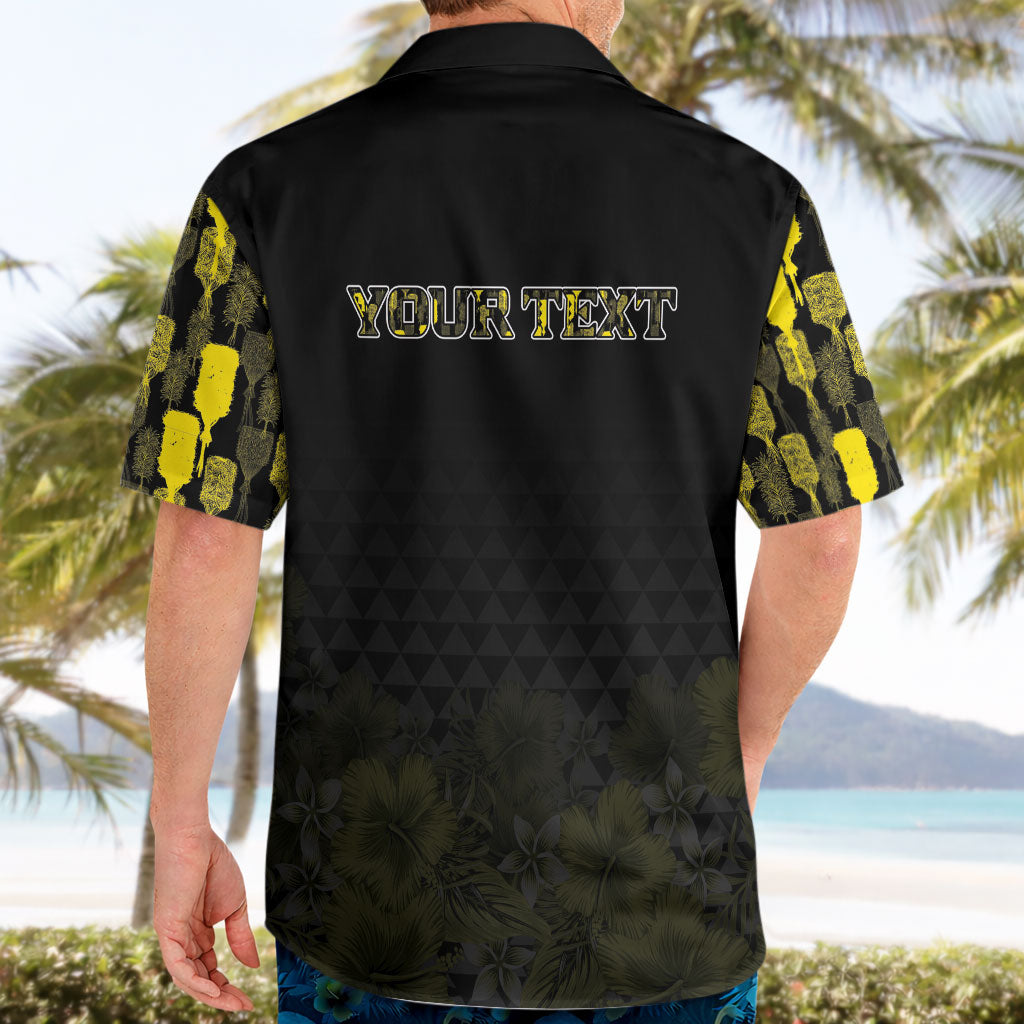 Personalised Aloha Hawaii Kahili Hawaiian Shirt Kanaka Maoli With Kakau Pattern LT05 - Polynesian Pride