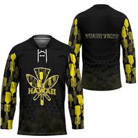 Personalised Aloha Hawaii Kahili Hockey Jersey Kanaka Maoli With Kakau Pattern LT05 - Polynesian Pride