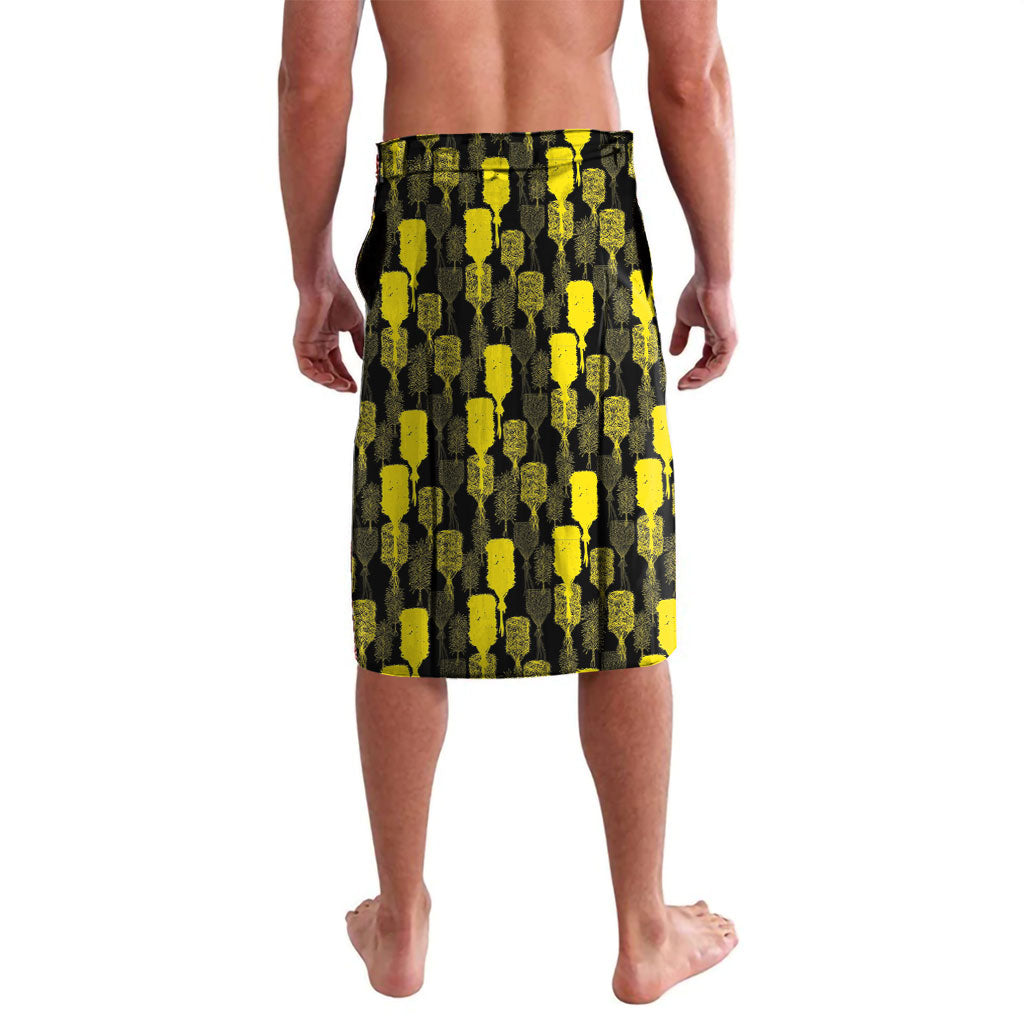 Personalised Aloha Hawaii Kahili Lavalava Kanaka Maoli With Kakau Pattern LT05 - Polynesian Pride