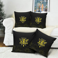 Aloha Hawaii Kahili Pillow Cover Kanaka Maoli With Kakau Pattern LT05 - Polynesian Pride