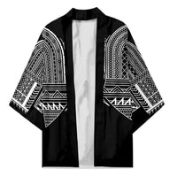 Philippines Igorot Tribal Inspired Kimono Black Version LT05 Unisex Black - Polynesian Pride