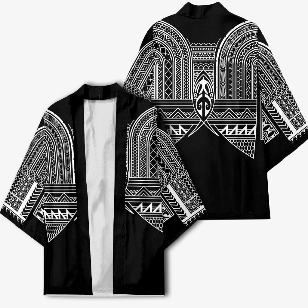 Philippines Igorot Tribal Inspired Kimono Black Version LT05 - Polynesian Pride