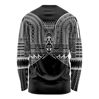 Philippines Igorot Tribal Inspired Long Sleeve Shirt Black Version LT05 - Polynesian Pride
