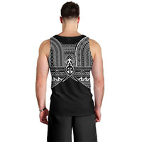Philippines Igorot Tribal Inspired Men Tank Top Black Version LT05 - Polynesian Pride