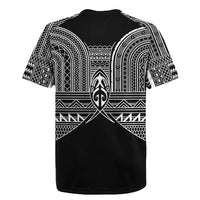 Philippines Igorot Tribal Inspired Rugby Jersey Black Version LT05 - Polynesian Pride