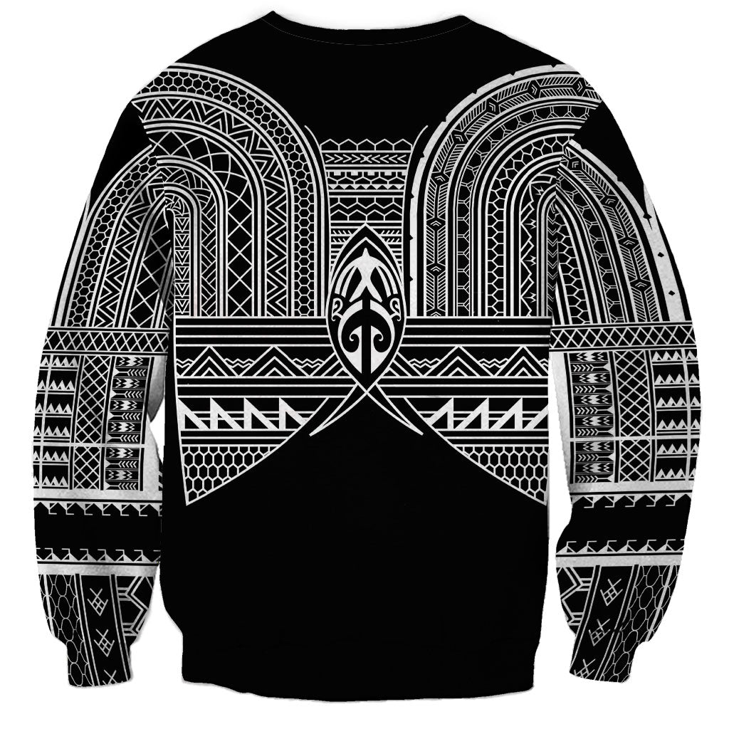 Philippines Igorot Tribal Inspired Sweatshirt Black Version LT05 - Polynesian Pride