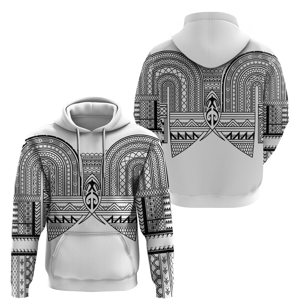 Philippines Igorot Tribal Inspired Hoodie White Version LT05 - Polynesian Pride