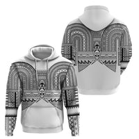 Philippines Igorot Tribal Inspired Hoodie White Version LT05 - Polynesian Pride