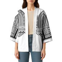Philippines Igorot Tribal Inspired Kimono White Version LT05 - Polynesian Pride