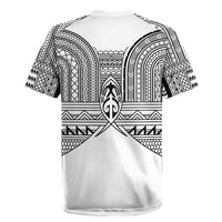 Philippines Igorot Tribal Inspired Rugby Jersey White Version LT05 - Polynesian Pride