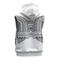 Philippines Igorot Tribal Inspired Sleeveless Hoodie White Version LT05 - Polynesian Pride