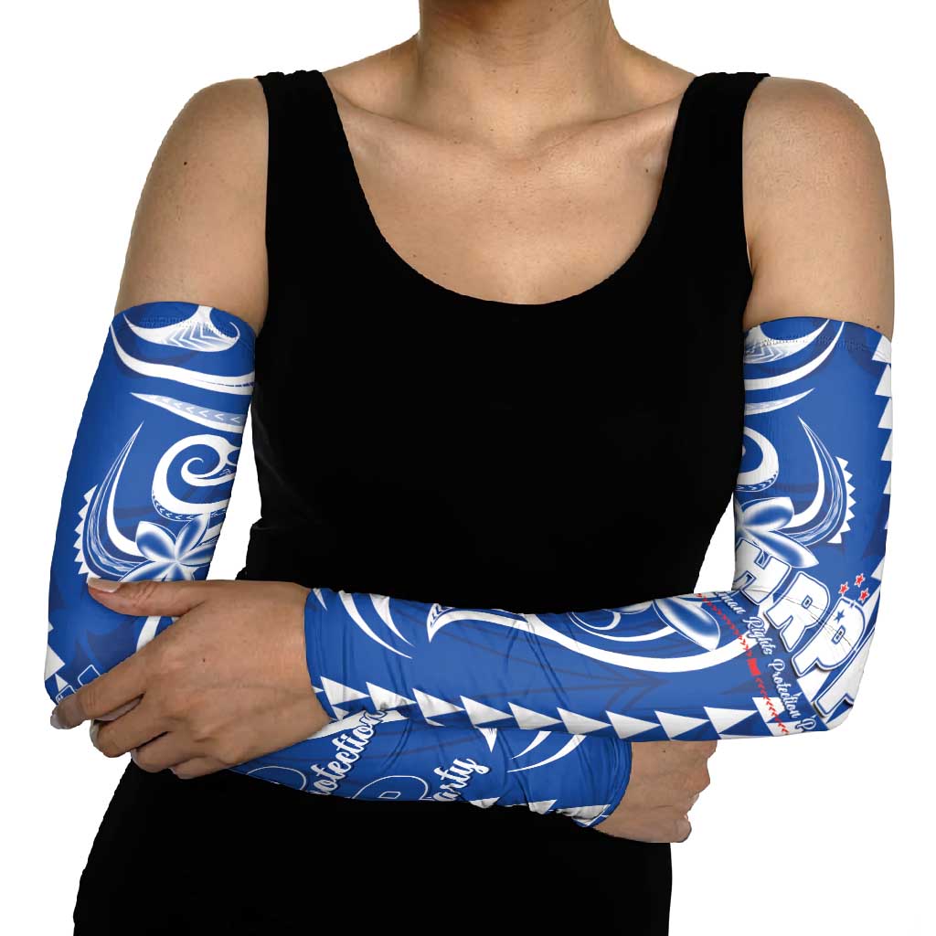 Samoa HRPP Party Arm Sleeves Polynesian Pattern - Polynesian Pride