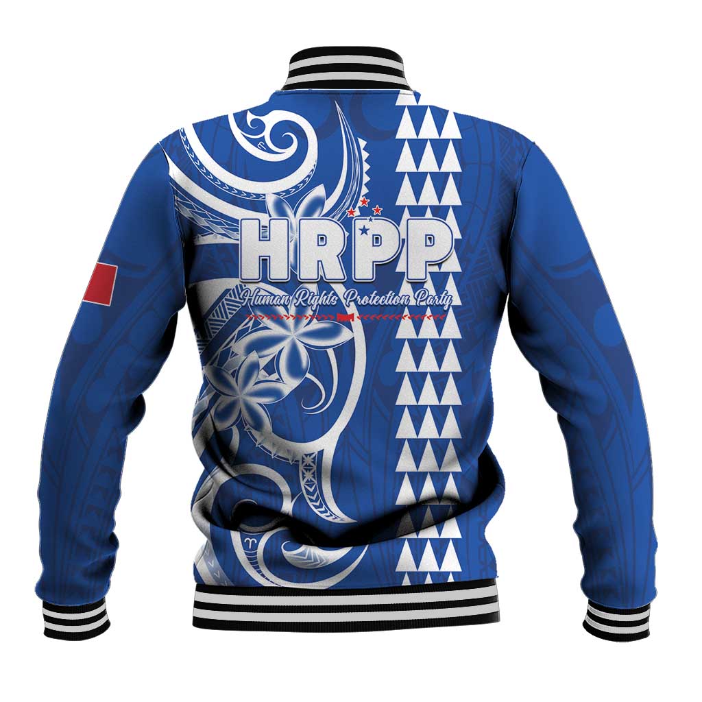 Samoa HRPP Party Baseball Jacket Polynesian Pattern LT05 - Polynesian Pride