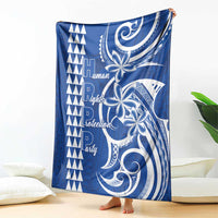 Samoa HRPP Party Blanket Polynesian Pattern - Polynesian Pride