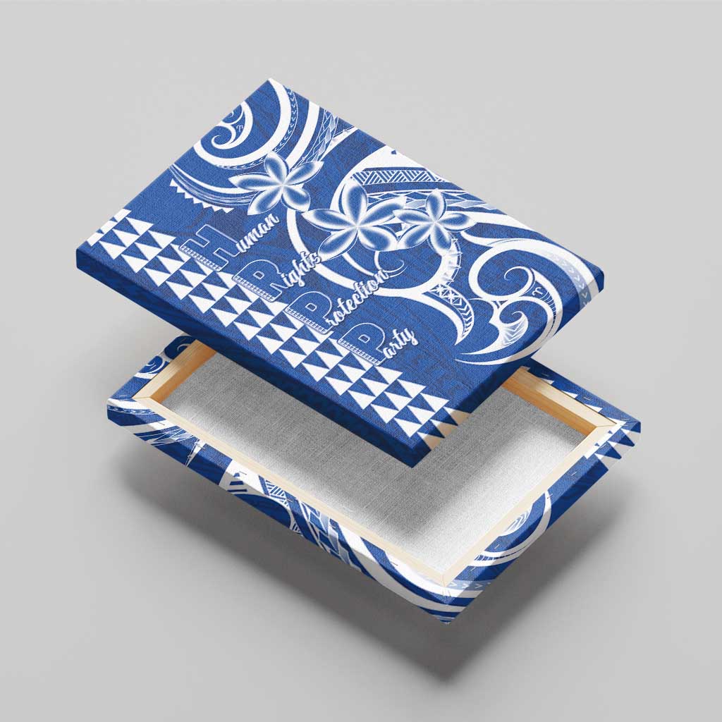 Samoa HRPP Party Canvas Wall Art Polynesian Pattern LT05 - Polynesian Pride