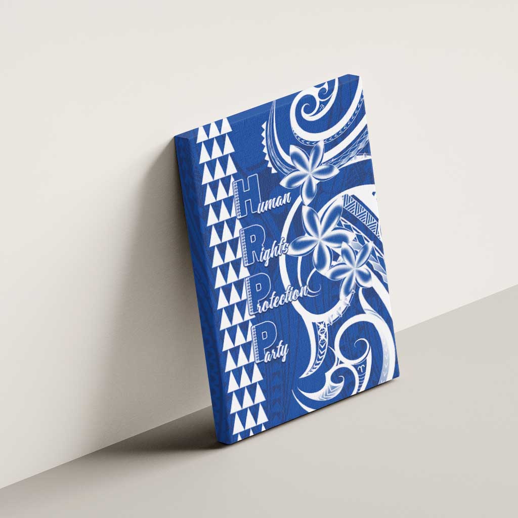 Samoa HRPP Party Canvas Wall Art Polynesian Pattern LT05 - Polynesian Pride