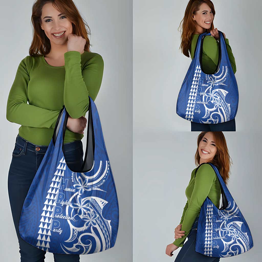 Samoa HRPP Party Grocery Bag Polynesian Pattern LT05 - Polynesian Pride