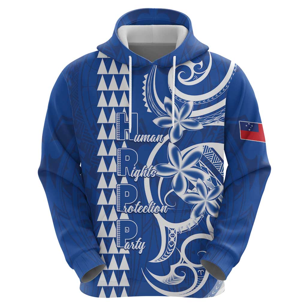 Samoa HRPP Party Hoodie Polynesian Pattern - Polynesian Pride